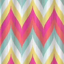 Штора для ванной комнаты 180х180см САНАКС АБСТРАКЦИЯ без колец 01-54