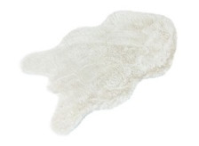 Коврик меховой шкура SHAHINTEX (3 см) 50х88 жемчужный 21