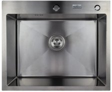 Мойка врезная 60х50 (3,0/0,8) h=210 сатин Marrbaxx