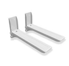 Полка для СВЧ С-7 белая до 40кг (VLK) Бит