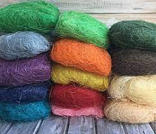 Волокно сизалевое 60х30 оранжевое