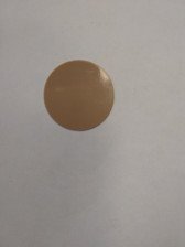 Заглушка самоклеящаяся d=14 капучино глянец 50 шт W A-1976