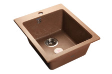 Мойка 430х510 искусственный камень (307) терракот GF-P505