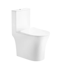 Унитаз Компакт Thin Rim GR-5607SQ тонкий ободок, мноблок, смыв Торнадо