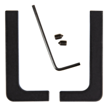 Заглушка боковая ZnAl GOLA BALANCE RZ051.01BL черный матовый