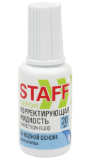 Штрих 20 мл с кисточкой на водной основе STAFF