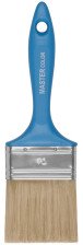 Кисть плоская 70мм искусственная щетина пластиковая ручка MASTER COLOR 30-0204