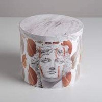 Коробка подар круглая 20х22 Любовь 5499849