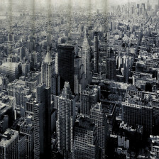 Штора для ванной комнаты 180х200см BRIMIX НЬЮ-ЙОРК, фотопечать, без колец 02-12