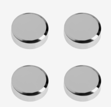 Зеркалодержатель под отверстие 25мм хром круглый