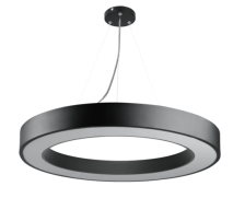 Люстра ЭРА SPO-133-B-40K-045 Ring 600х80 45Вт 4000K черный подвесной драйвер внутри