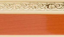 Карниз Флора-1 3,0м вишня (2)