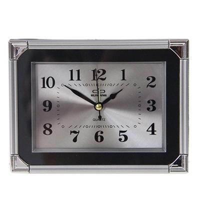 Часы-будильник 11,7х15,7см Металлик 581-440