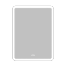 Зеркало с подсветкой SPC-MAR-600-800-LED-WARM, 12W, 220-240V. сенсорный выключатель (60х80х3)