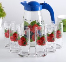 Набор питьевой Декостек 7 предметов Ягодный фреш 1476987