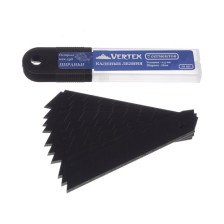 Лезвие каленые 18мм упаковка 10 шт VERTEXTOOLS 0029-18-01