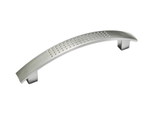 Ручка-скоба 96 мм пластик С6 металлик