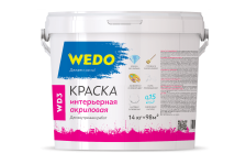 Краска для стен и потолков WD3 (14кг) WEDO