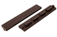 Заглушка для террасной доски T-DECKS (Оптима) венге 150х25мм