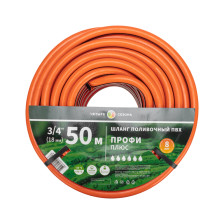 Шланг 3/4  армированный 3/4" х50м Профи ЧЕТЫРЕ СЕЗОНА, 62-0230
