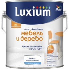 Краска мебель и дерево BW (2л) Dulux / Luxium
