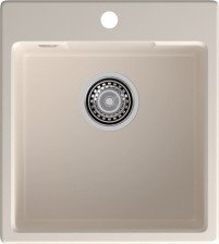 Мойка 440х490 искусственный камень белый GF-UR-644