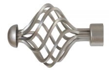 Комплект наконечников 25 мм Вито СН-25-292-29 хром матовый