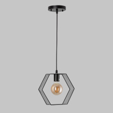 Люстра IM MD 5575-1-P-BK-VA H1000 D220 1х60W E27