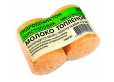 Технопланктон Гидропланктон Толстолобик 80гх2шт Молоко топленое