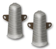 Угол наружный Идеал Деконика дуб пепельный 70 мм