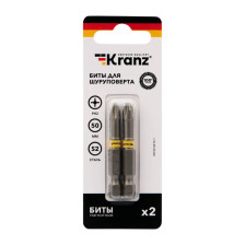 Бита PH 2х50мм 2шт Kranz KR-92-0415-1