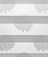 Штора мини День-ночь СРШ-01МК-44802 72(68)х160 белый/серебро