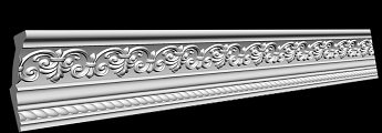 Плинтус потолочный GP-37 54х97мм (28) 2,0м