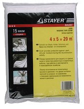 Пленка защитная полиэтиленовая 7мк, 4мх12,5м STAYER 1225-07-12