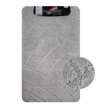 Коврики для ванной комнаты CАНАКС Classic Uni 201825 (2шт) 55х90см 55х45см светло-серый 00360