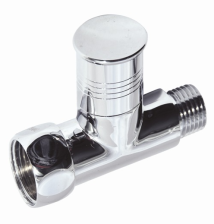 Вентиль прямой для полотенцесушителя SMART 3/4"х1/2" г/ш (маховик колпак) 8831SCH0405/2С