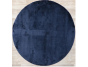 Ковер VITRIN 4086 0,8х0,8м plain navy blue круг