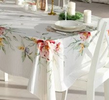 Скатерть хлопок 165х305 Белла Listelle