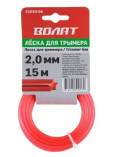 Леска ВОЛАТ 2,0 мм х15 м звезда