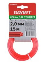 Леска ВОЛАТ 2,0 мм х15 м звезда
