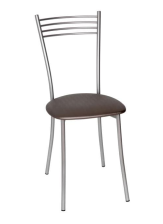 Стул Хлоя, каркас металлик, МДФ металлик ТР