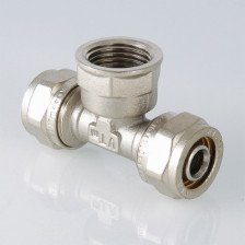 Тройник 26х3/4"х26 ц/г/ц VALTEC VTm.332.N.260526