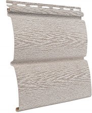 Сайдинг Тимбер-Блок блок-хаус Ясень беленый  (0,23х3,05м) Ю-пласт (10)