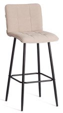 Стул барный Bari велюр/бежевый 7