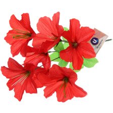 Букет Цветочная фантазия 30 см (красный 7 цветков) 993-0549
