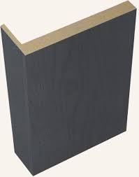 Наличник телескоп ПВХ софт графит 5,5х70 (деталь) (ВДК)