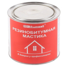 Мастика резинобитумная (2л/1,8кг) Bitumast 