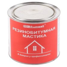 Мастика резинобитумная (2л/1,8кг) Bitumast 
