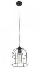 Люстра IM MD.1712-1-P BK  H780 D180 1х60W E27