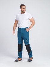 Брюки ProfLineSpecialist циан/черный ткань РипСтоп, 240, размер 60-62/182-188